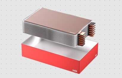 New 24M ETOP battery pack released by 24M Technologies