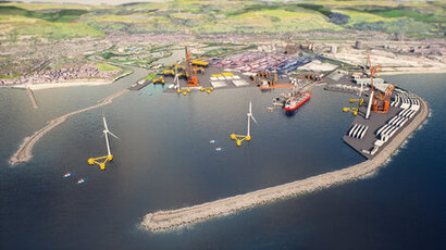 ABP welcomes Uk choice to help floating offshore wind at Port Talbot