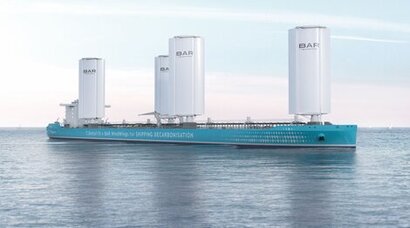 Bar Technologies and Deltamarin’s new optimised hull design to harness wind power