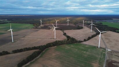 Kamionka wind farm, Poland. Courtesy of Baywa r.e.