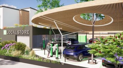 Manchester’s first EV charging ‘Oasis’ gets green light 