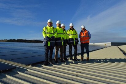Bristan Group charges ahead with mass solar panel installation 