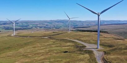 Construction begins on UK’s fourth largest wind farm in the south of Scotland