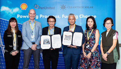 Pan-United collaborates with Cleantech Solar to develop solar PV in Singapore and Malaysia