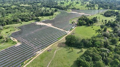 Petalo Solar Farm. Courtesy of Climate Fund Managers.