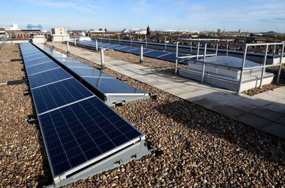 Academics at Teesside University conducting research to increase solar cell efficiency