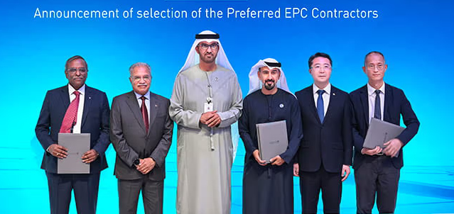 Masdar Announces Preferred Contractors for Solar PV and Battery Storage Gigascale Project