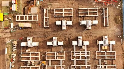 Dalmarnock BESS. Courtesy of Econergy.