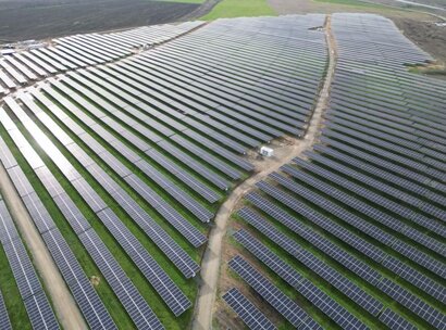 Ovidiu PV Project, Romania. Courtesy of Econergy.