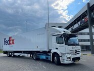 FedEx Express tests eActros 300 electric long-haul truck in The Netherlands