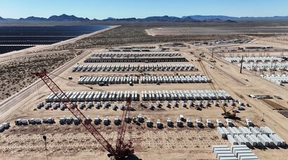 Atlas solar and storage project. Courtesy of Hanwha