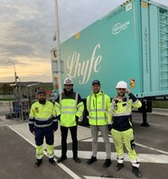Lhyfe supplies renewable hydrogen for the first HGV-accessible motorway hydrogen refuelling station in France