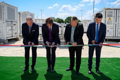 MET Group inaugurates Hungary’s largest battery energy storage facility