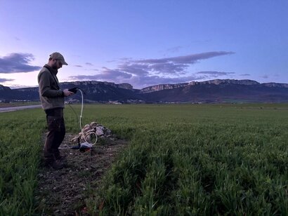 Hydrogen testing. Courtesy of Mantle8.