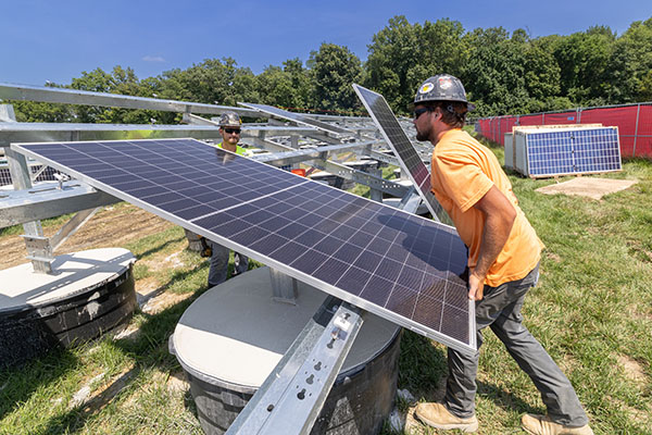 Solar Panel Installation Completed on Miami Unversity