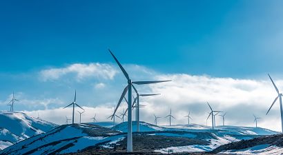 Wind farm in Italy. Courtesy of NLR.