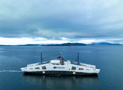 Hydrogen-fuelled ferry MF Hydra to commence operations in Norway