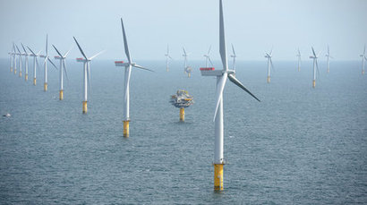 Blyth offshore wind farm. Courtesy of Onyx Insight.