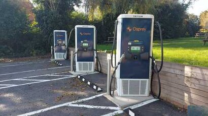 Osprey Charging Network opens new rapid EV charging site in Milton Keynes