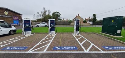 Osprey Charging opens new rapid EV charging site in Dorset