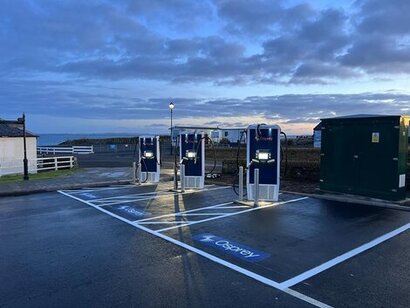 Osprey Charging and Heritage Great Britain PLC open new rapid EV charging site