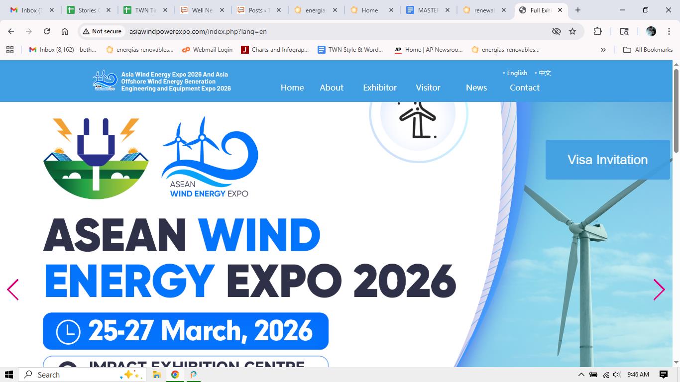 Asia Wind Energy Expo 2026 and Asia Offshore Wind Energy Generation Engineering and Equipment Expo 2026