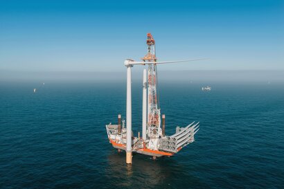 Thor offshore wind farm. Courtesy of RWE.