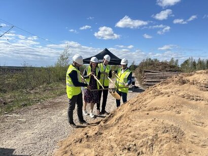 Foundation stone laid for one of Finland’s largest battery energy storage projects
