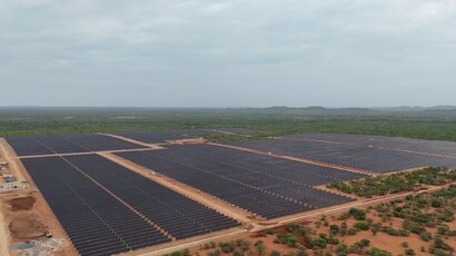 Mmadinare solar farm, Botswana. Courtesy of Scatec ASA.