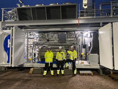 Gateway 200 electrolyser. Courtesy of Stargate Hydrogen.