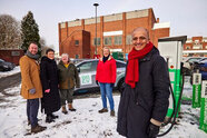 Stockport Council partnership with Be.EV opens new Stockport hub EV charging facility