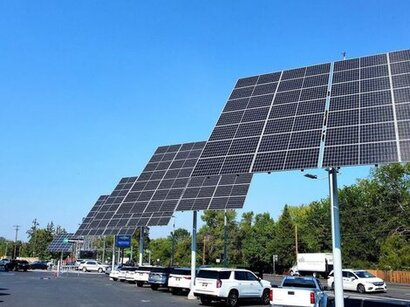 Elevated solar tracking can help microgrids deliver improved resilience