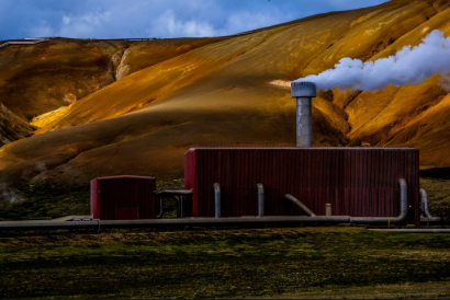 Geothermal energy in Iceland. Courtesy of Francesco Ungaro/Unsplash.