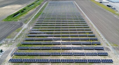 Companies complete solar array to power concrete utility pole manufacturing facility 