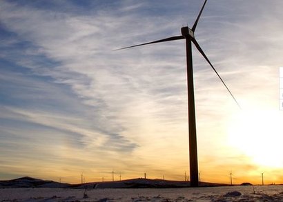 Whitla wind farm, Canada. Courtesy of Vestas.