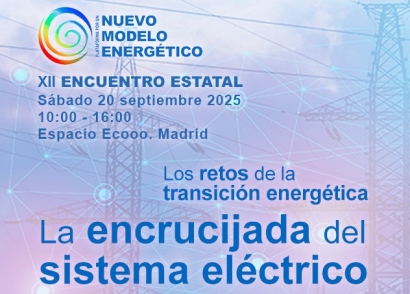 La Plataforma por un Nuevo Modelo Energético celebra su XII encuentro anual: "La encrucijada del sistema eléctrico"