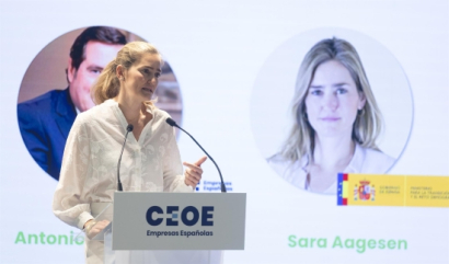 Aagesen: "Es la primera vez que hablamos de una reindustrialización de la mano de la transición ecológica"