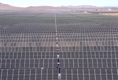  Malgarida photovoltaic complex (238MWp), in the Atacama Desert in Chile.