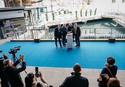Voith inaugurates small hydropower plant at its Heidenheim premises
