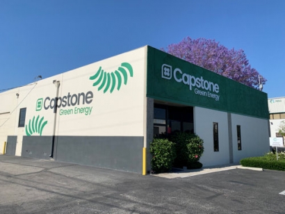 Capstone to Provide 1 MW Biogas Power System for Wastewater Treatment Facility 