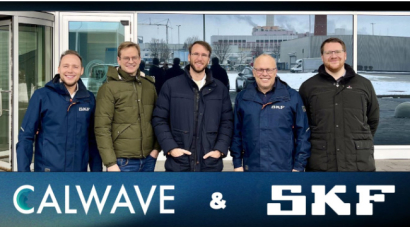 CalWave site visit to SKF Schweinfurt test and manufacturing center, Winter 2026