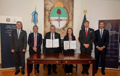 EEUU y Argentina activan el Corredor Andes-Atlántico para impulsar infraestructura, energía y minerales