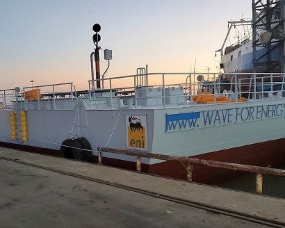 Installation of Inertial Sea Wave Energy Converter Completed