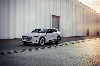 Audi launches new version of e-tron electric car