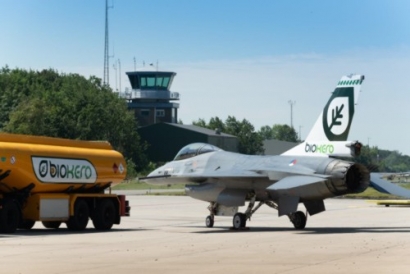 Royal Netherlands Air Force Operating F-16 Fighting Falcons on Sustainable Fuel