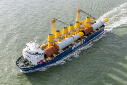 Jumbo Shipping Completes Transport for Hornsea Two Offshore Wind Farm
