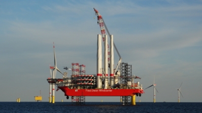 Fred. Olsen Windcarrier Contracted to Finish Trianel Windpark Borkum II Installation