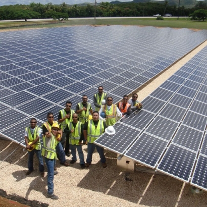 Bank of Guam Provides Loan for Construction of PV Facilities