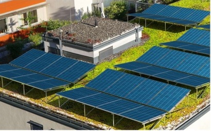 New PV Mounting System for Energy Generation on Green Roofs