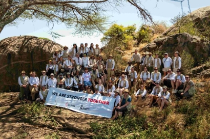 Participantes en la iniciativa global de liderazgo femenino Homeward Bound en Tanzania